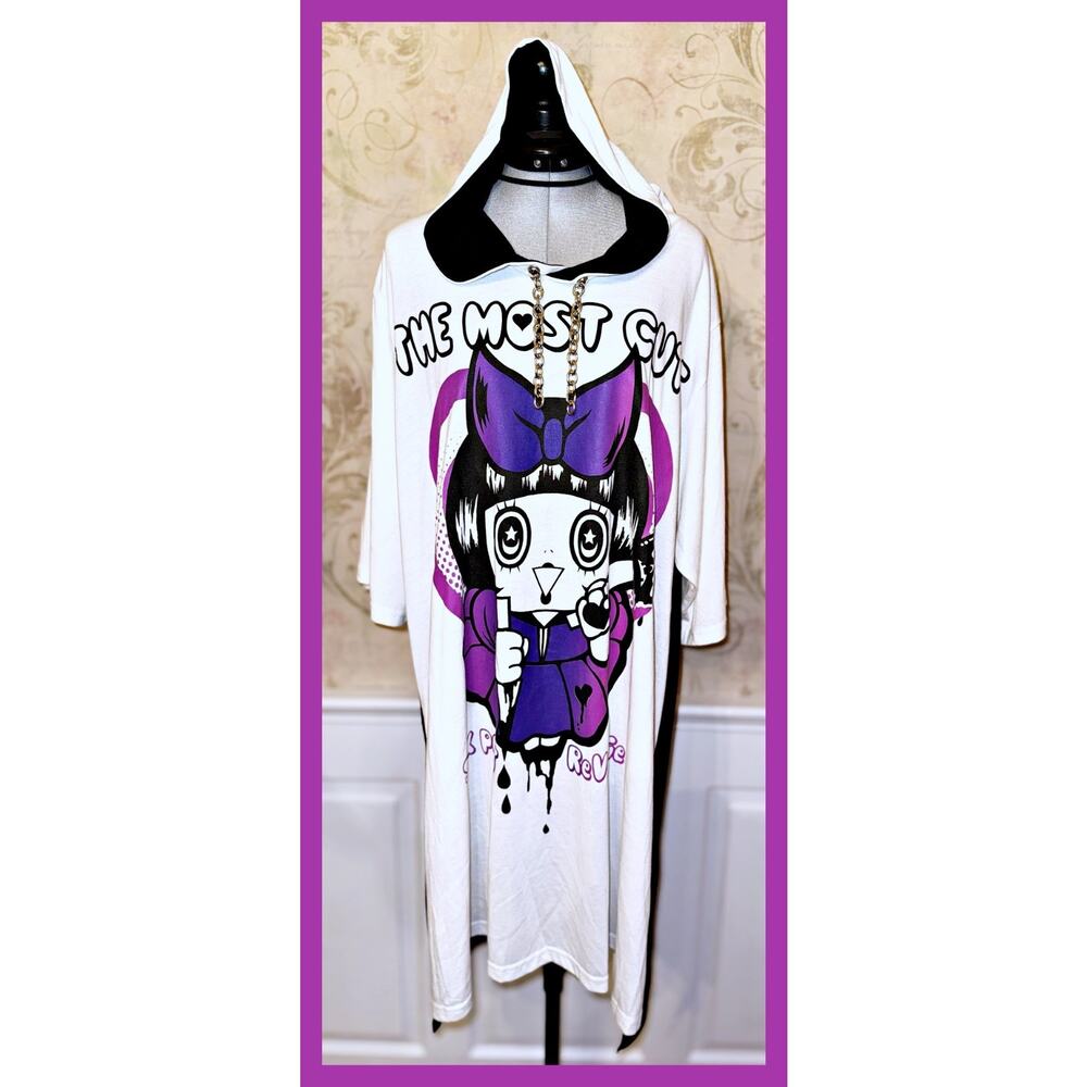 SEX POT ReVeNGe Chain BIG GIGA Pullover Hoodie J Fashion Visual Kei Punk Goth